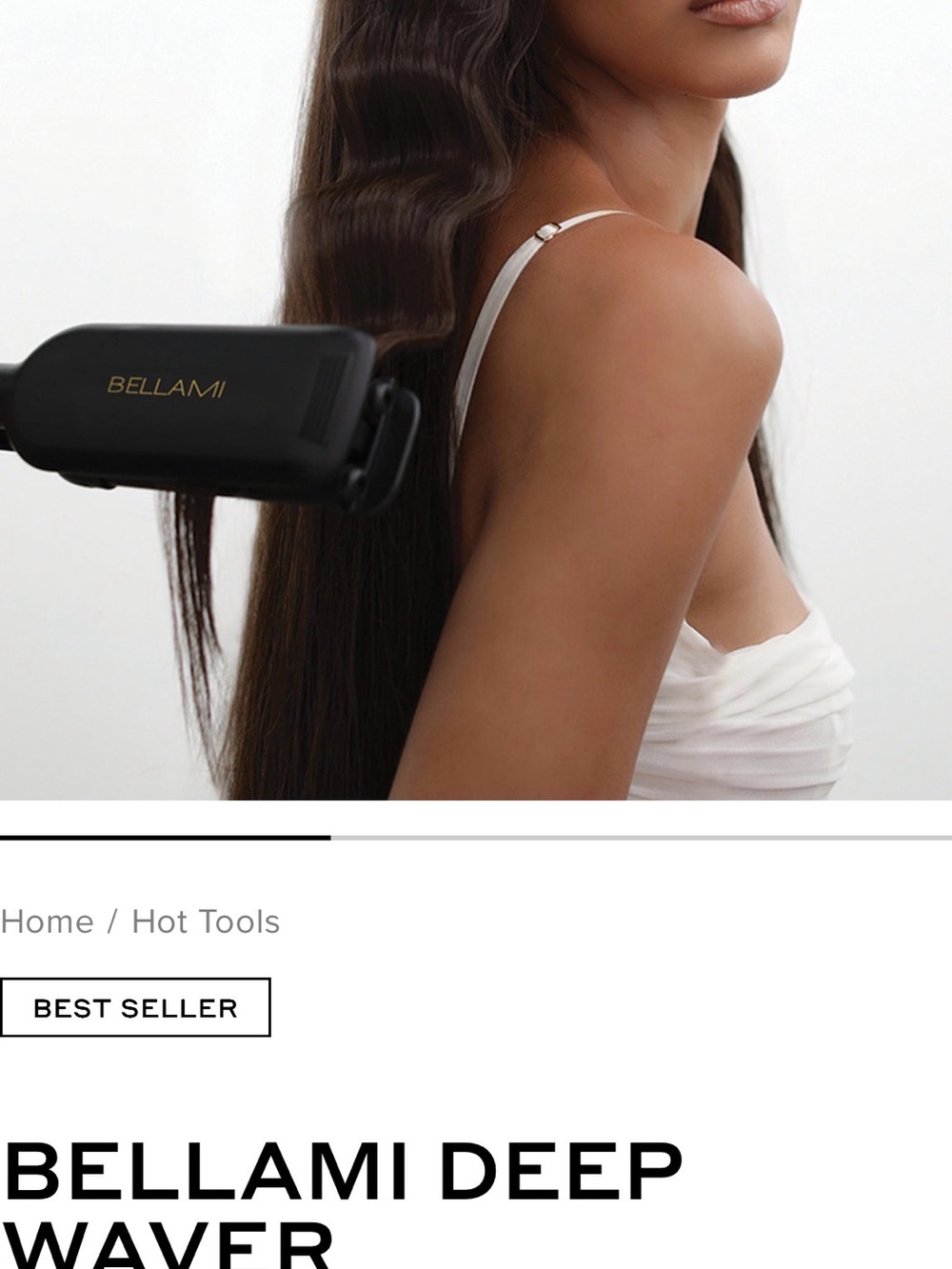 BELLAMI Deep Waver Hair Styling Tool - Black